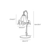 Tiffany Glass Butterfly Table Lamp