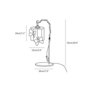 Tiffany Glass Butterfly Table Lamp