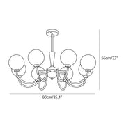 Alana Globe Chandelier