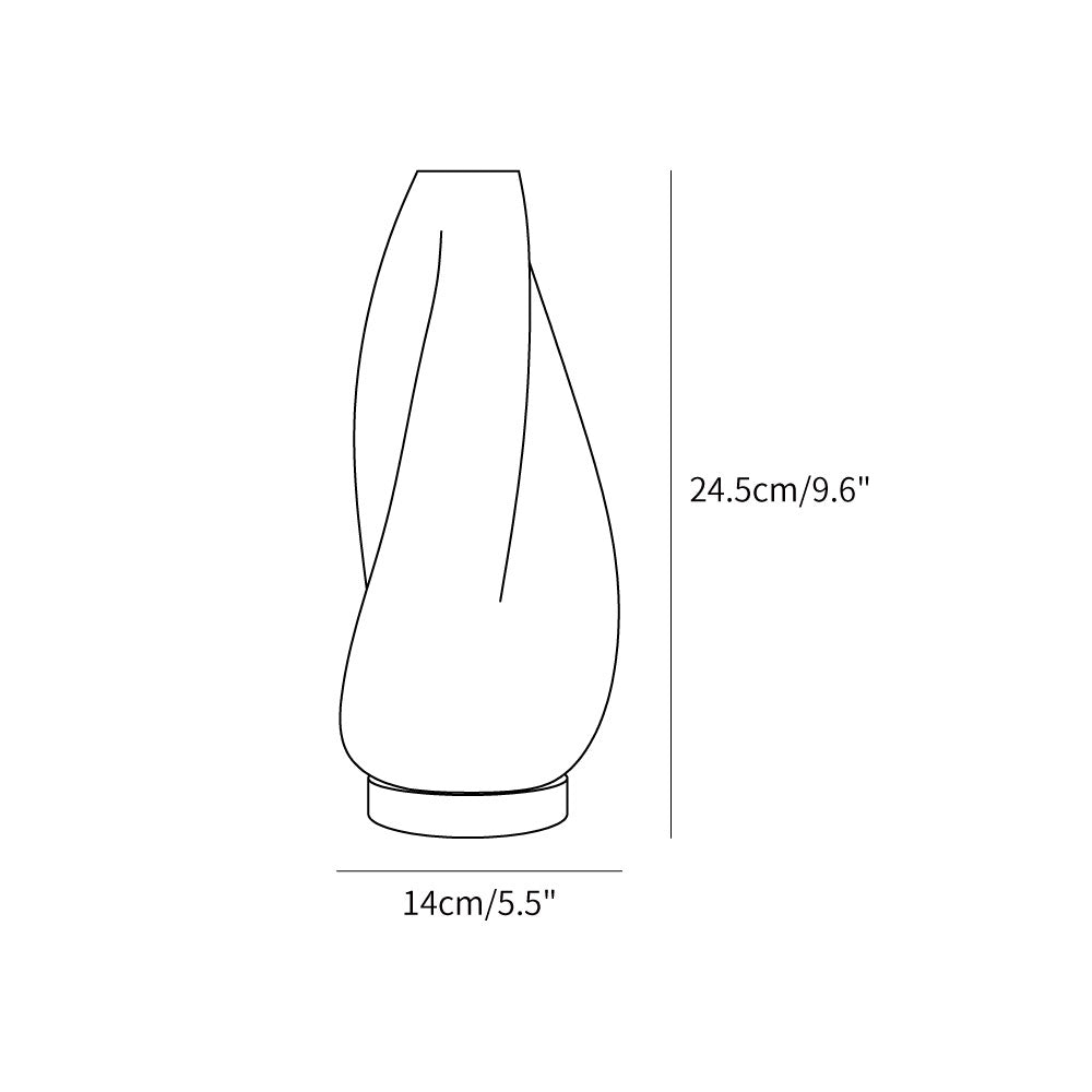 Aphrodite Swirl Table Lamp