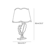 Banana Leaf Table Lamp