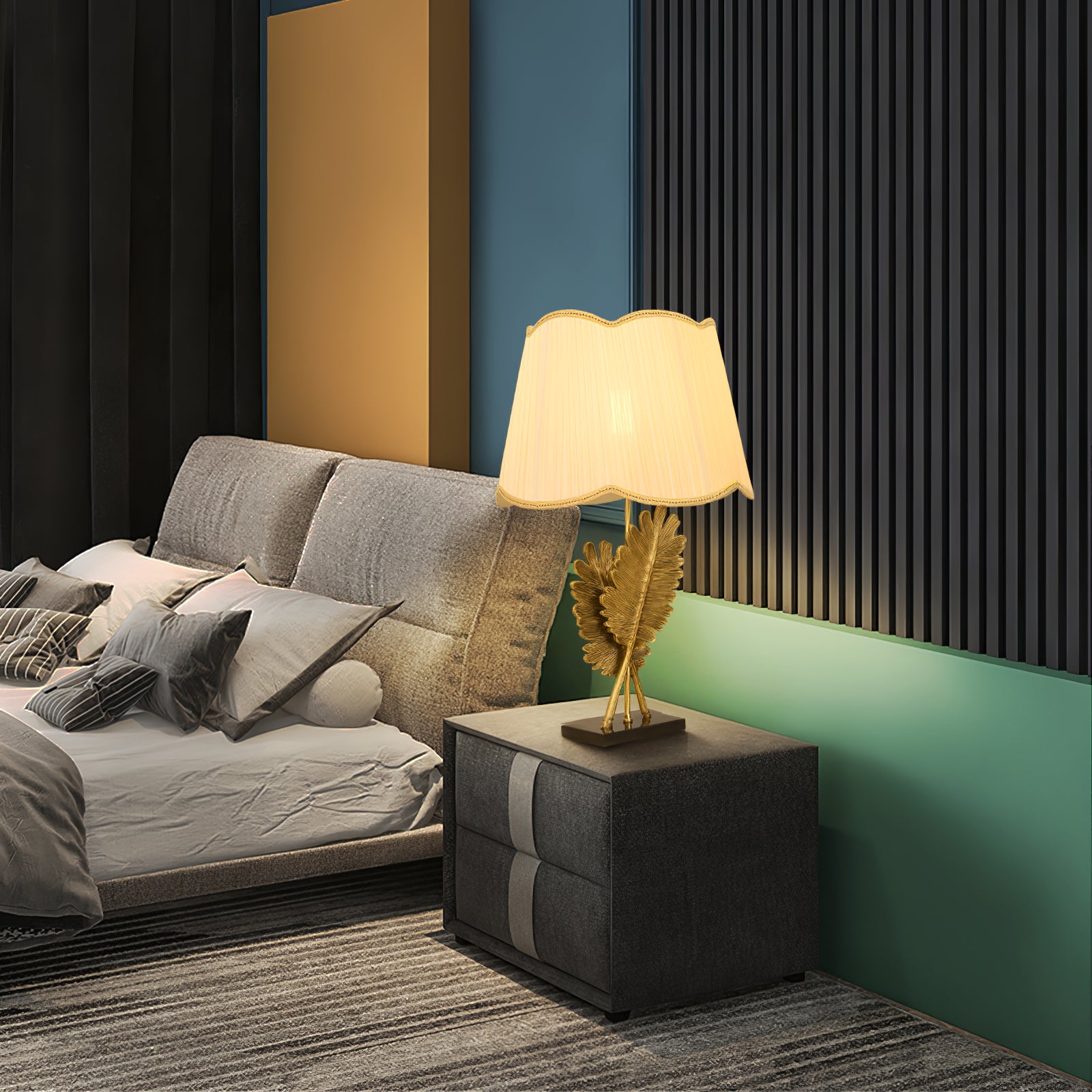 Banana Leaf Table Lamp