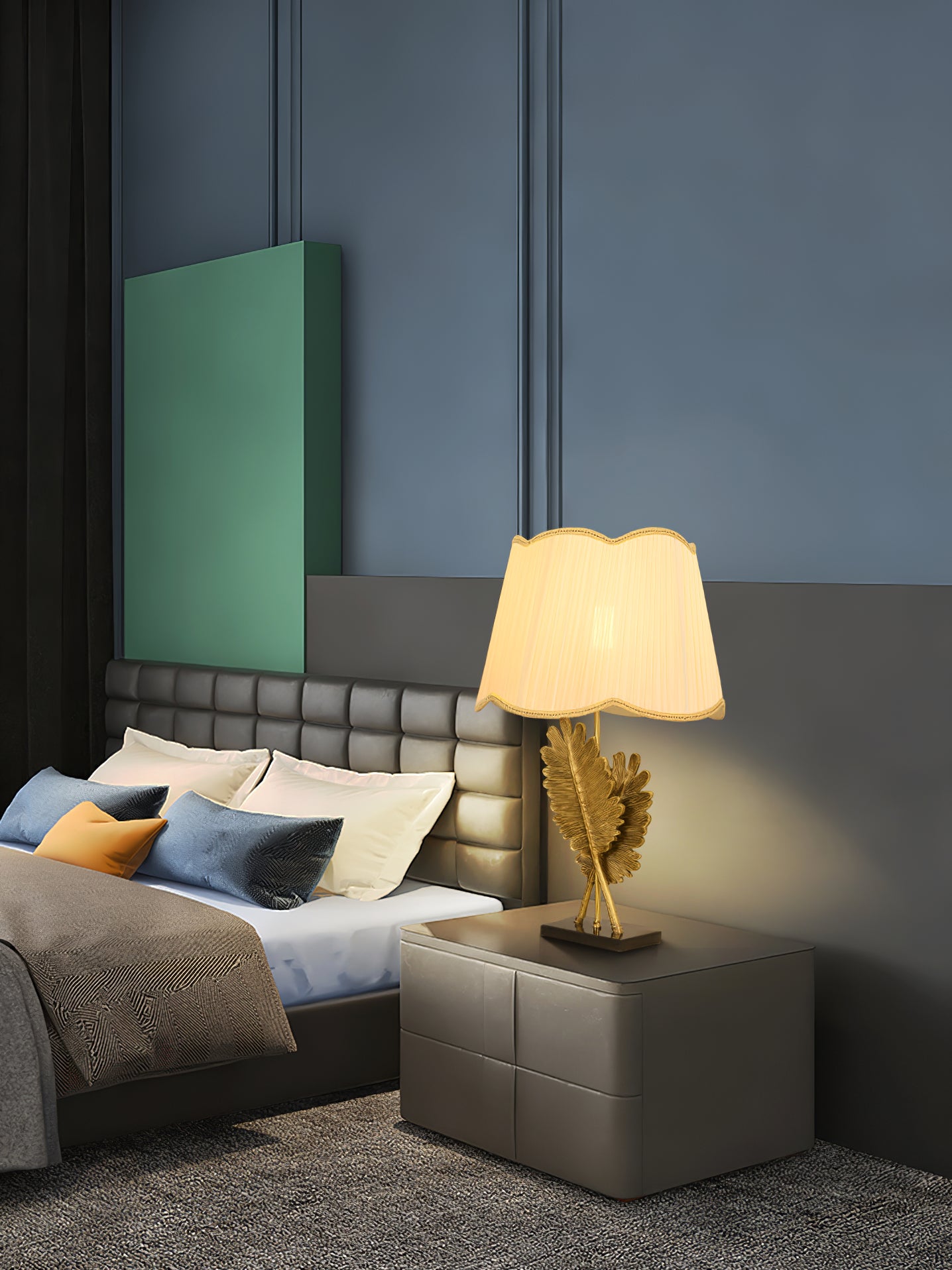 Banana Leaf Table Lamp