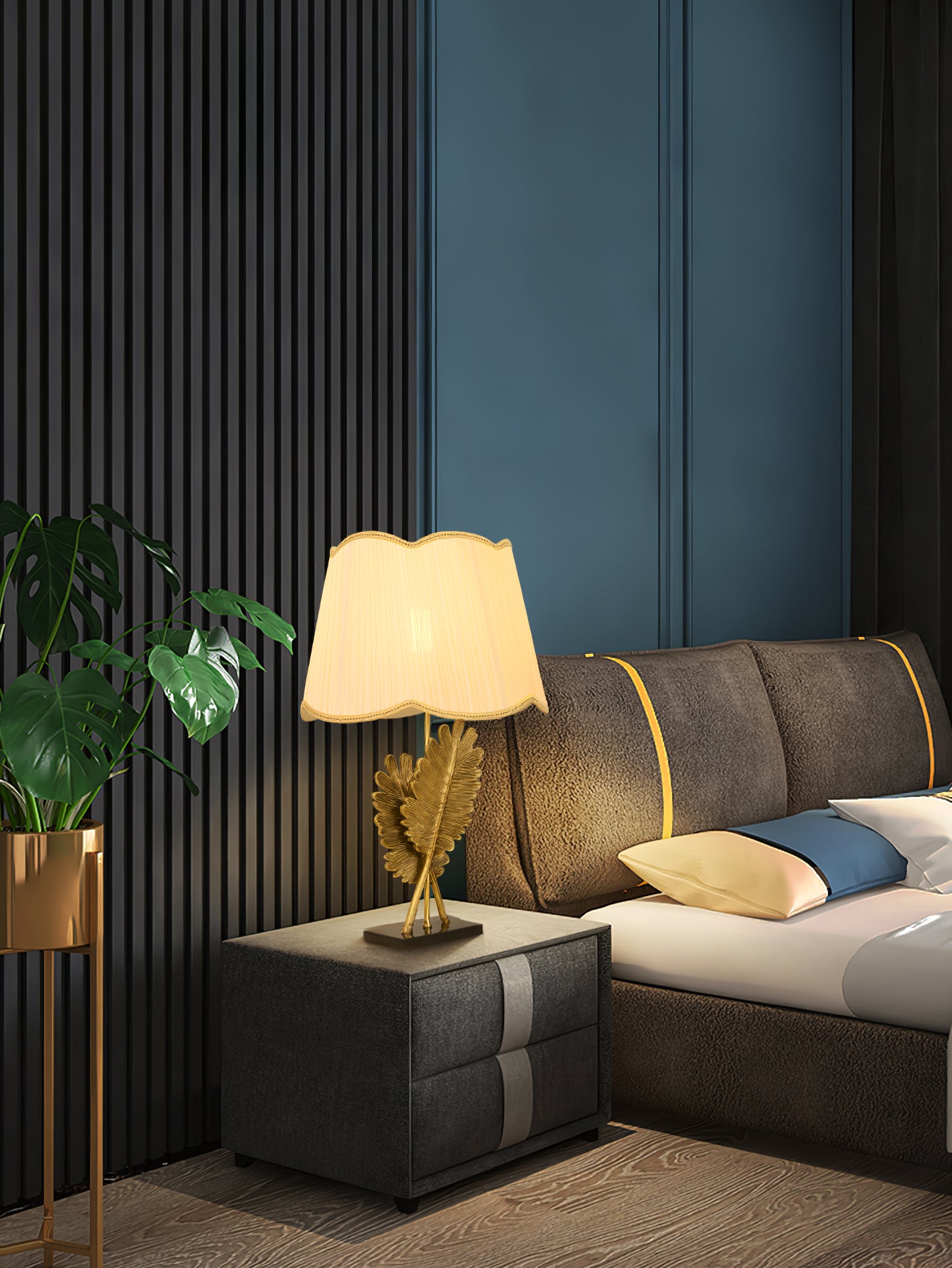 Banana Leaf Table Lamp