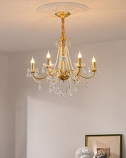 Candlestick Crystal Chandelier