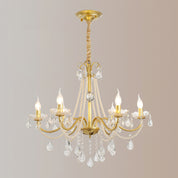 Candlestick Crystal Chandelier