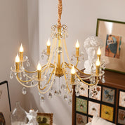 Candlestick Crystal Chandelier