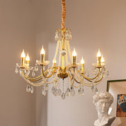 Candlestick Crystal Chandelier
