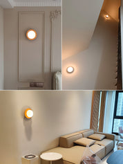 Cara Hardwood Wall Light