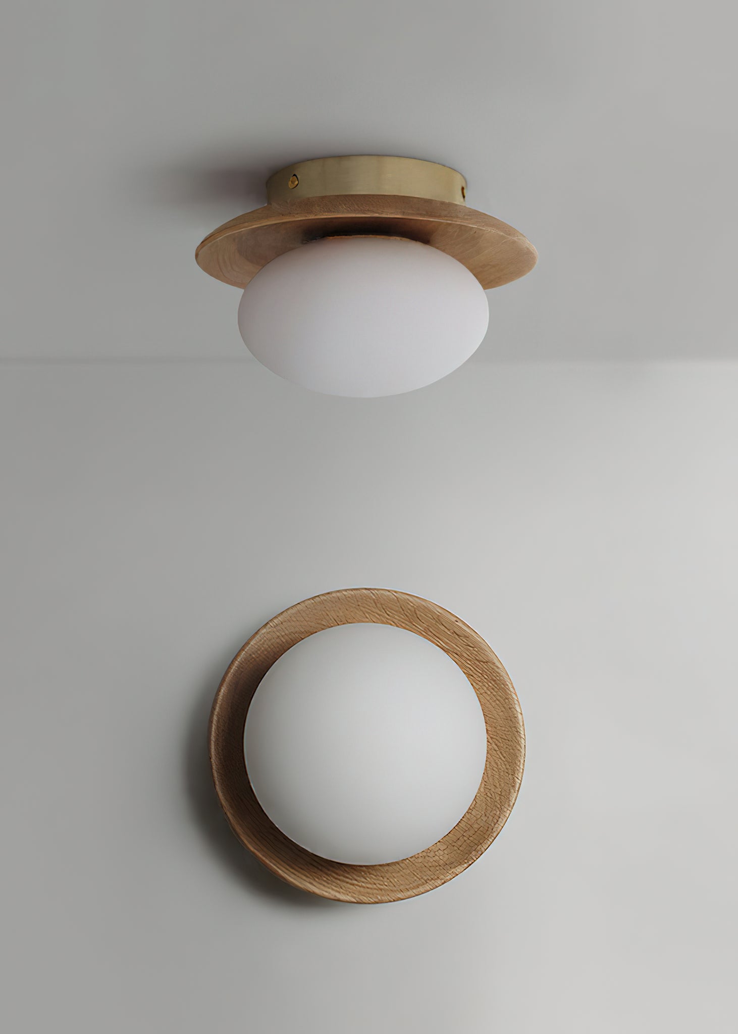 Cara Hardwood Wall Light