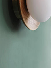 Cara Hardwood Wall Light