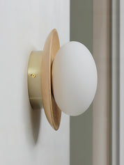 Cara Hardwood Wall Light