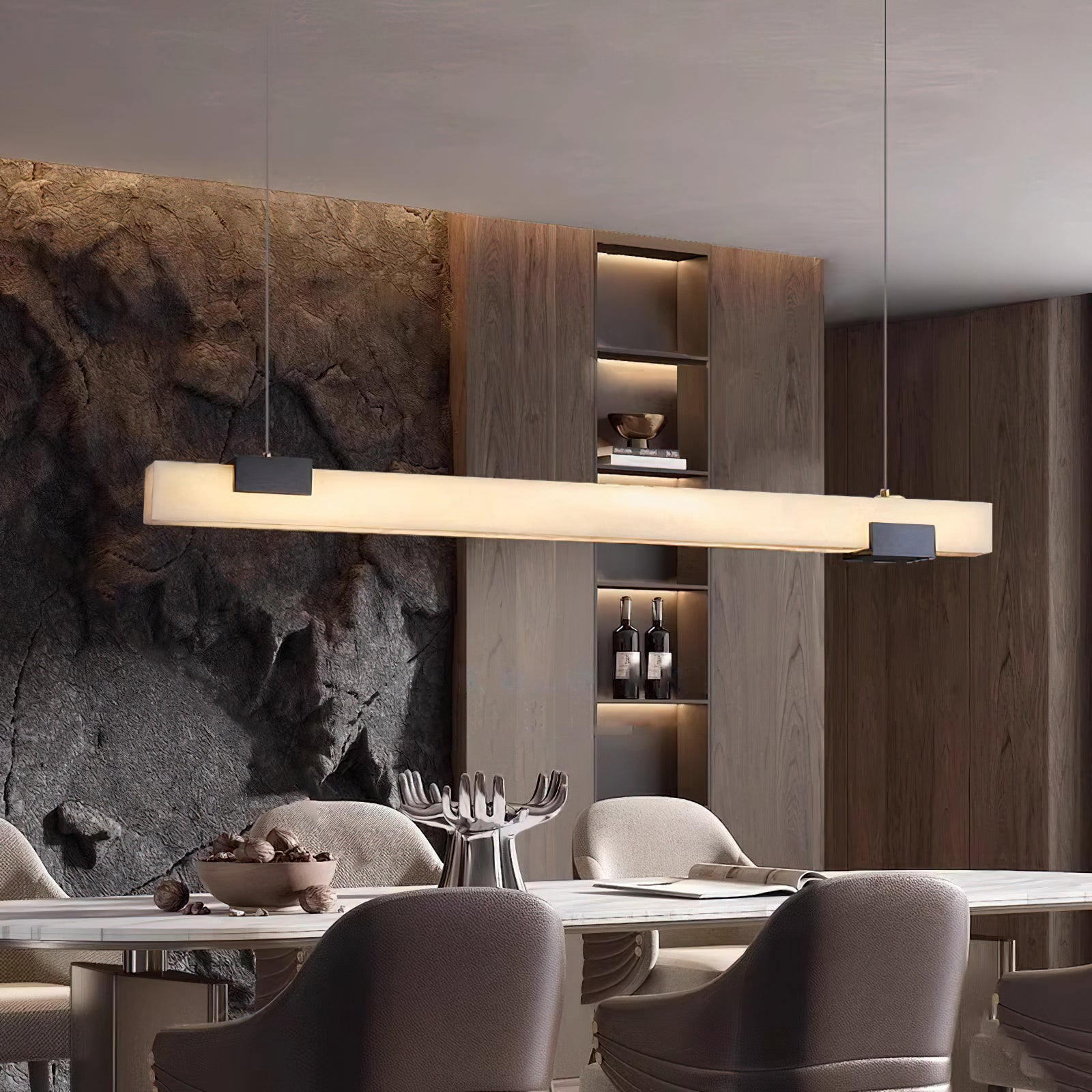 Cary Alabaster Chandelier