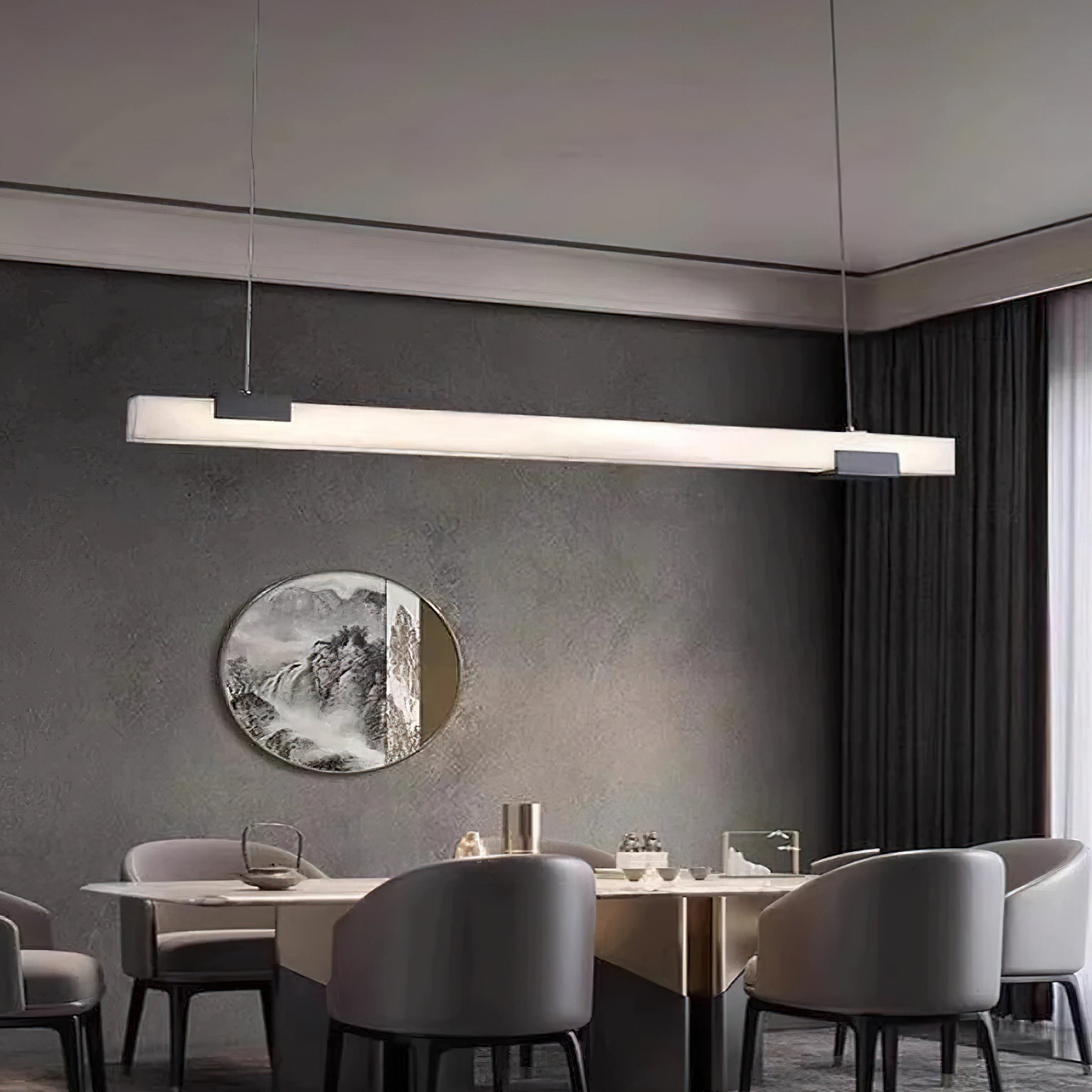 Cary Alabaster Chandelier