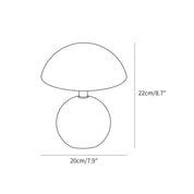 Dawnwake Mushroom Table Lamp (Built-in Battery)
