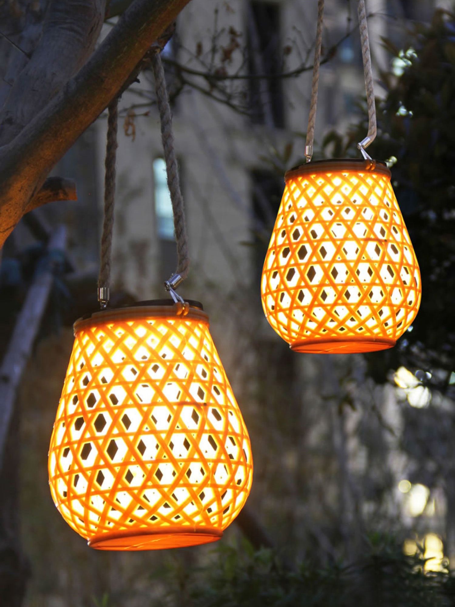 Imitation Weaving Lantern Garden Light