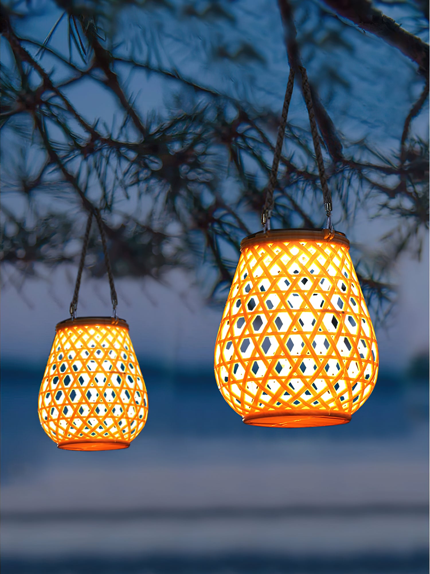 Imitation Weaving Lantern Garden Light