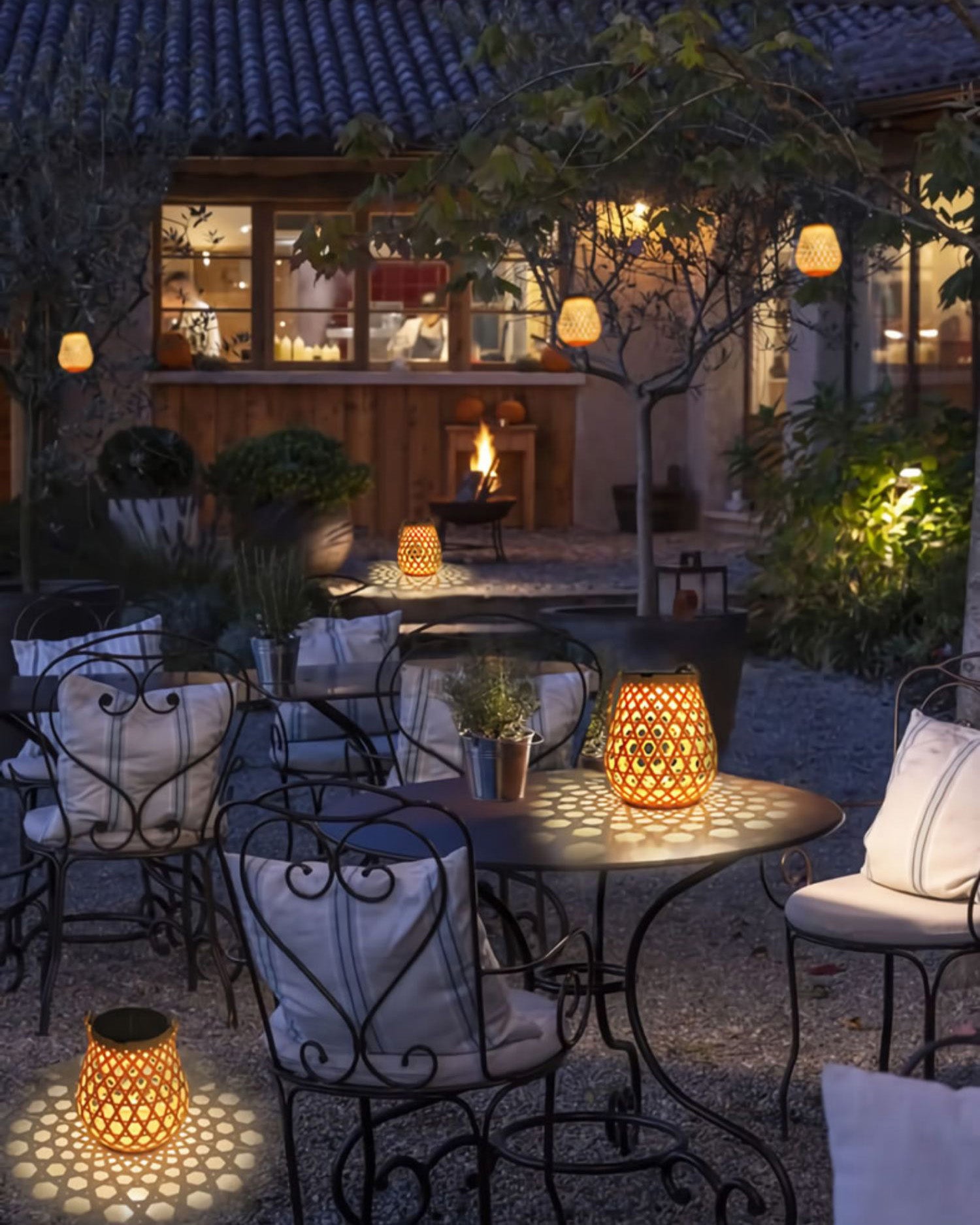 Imitation Weaving Lantern Garden Light