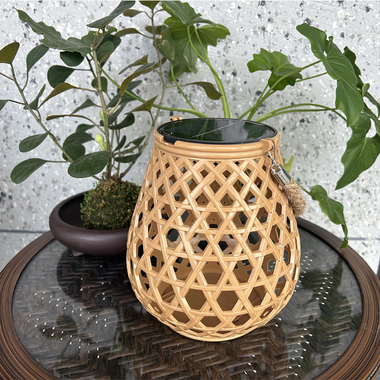 Imitation Weaving Lantern Garden Light