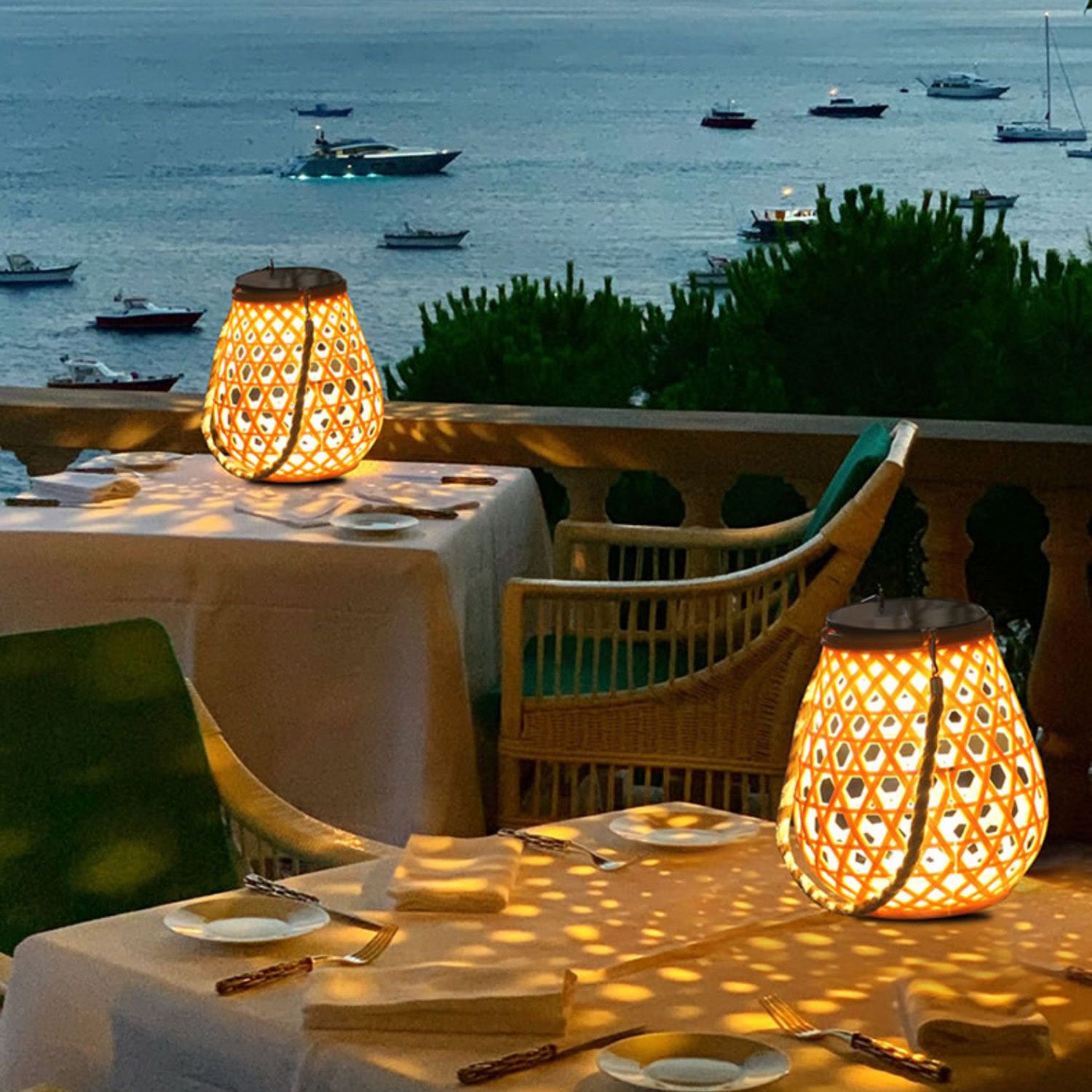 Imitation Weaving Lantern Garden Light