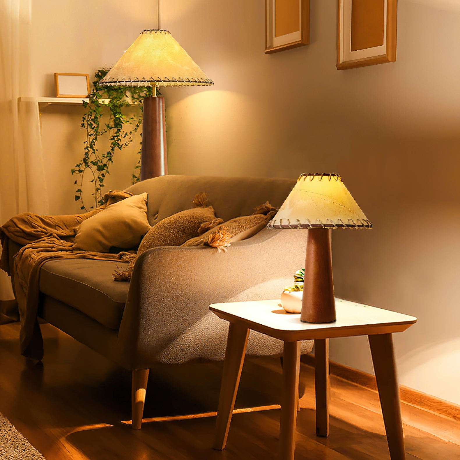Kibo Wood Floor Lamp
