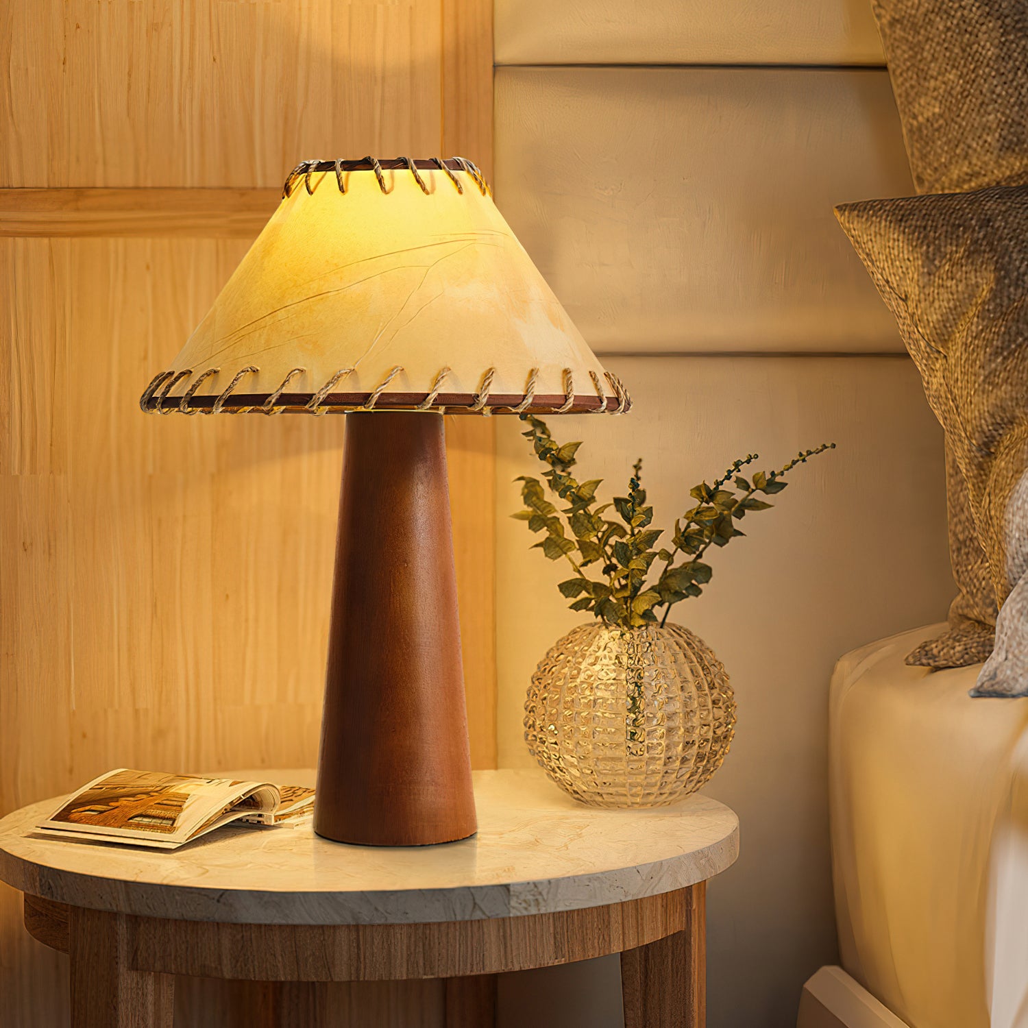 Kibo Wood Table Lamp