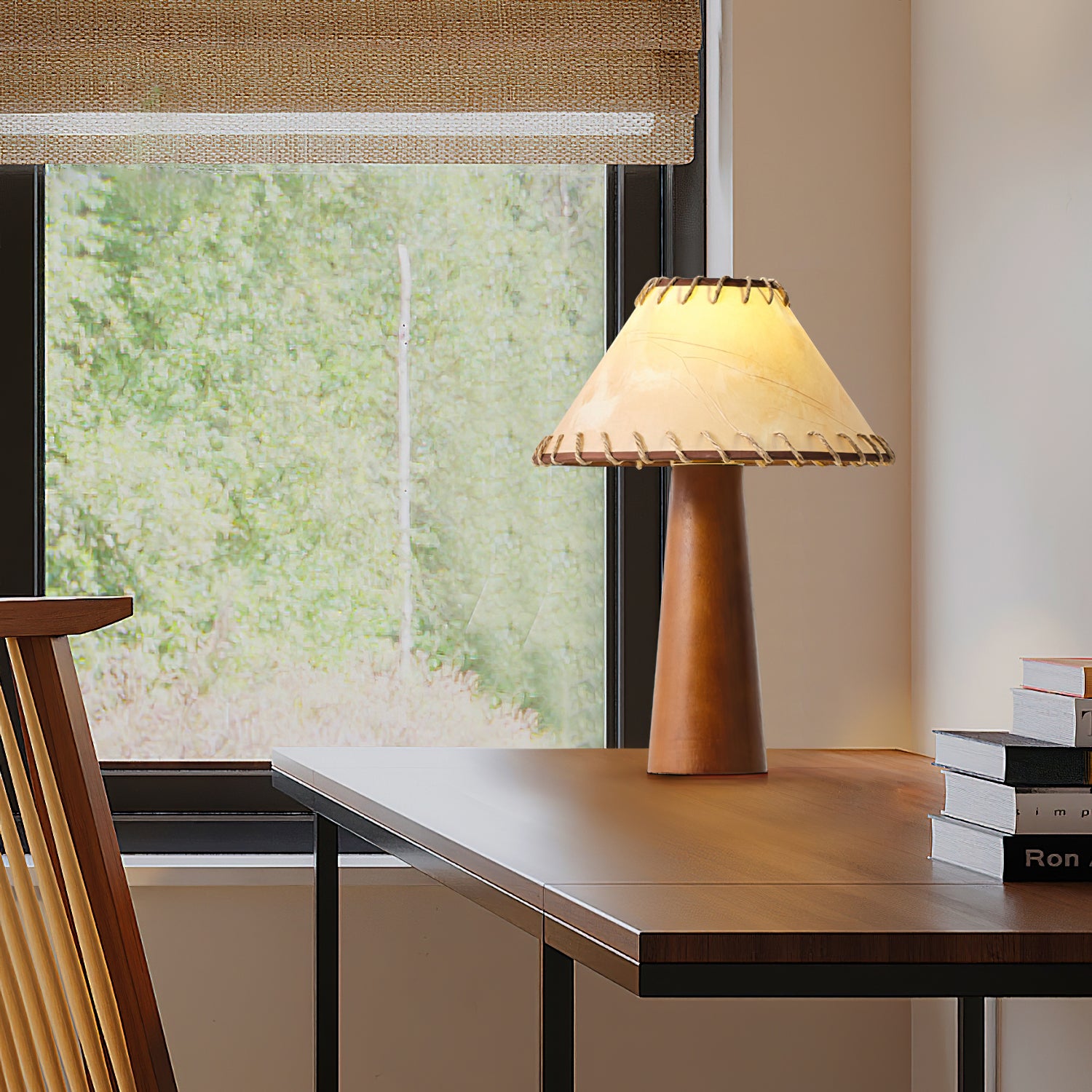 Kibo Wood Table Lamp