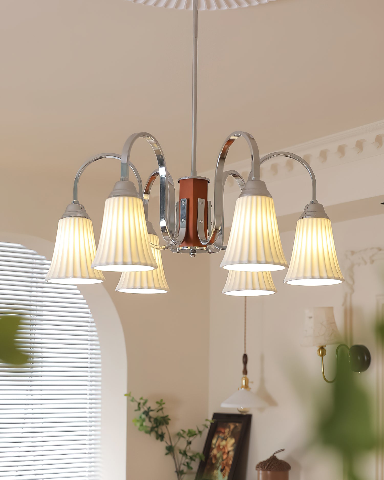 Lelii Ceramics Chandelier