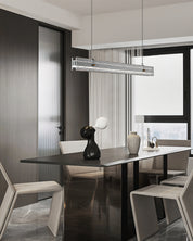 Linear Ribbon Island Pendant Light