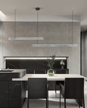 Linear Ribbon Island Pendant Light