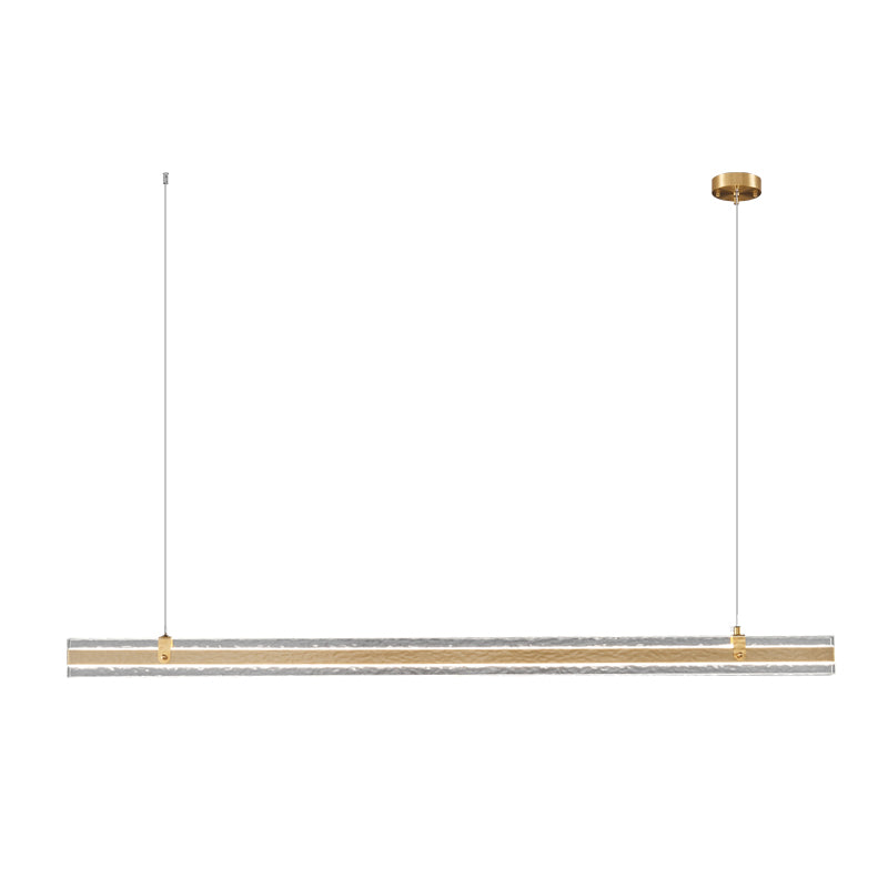 Linear Ribbon Island Pendant Light