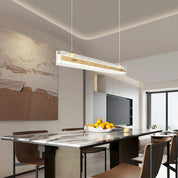 Linear Ribbon Island Pendant Light