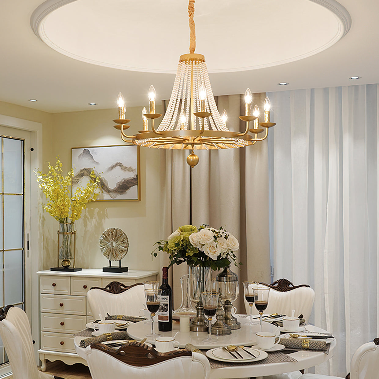 Naples Crystal Chandelier