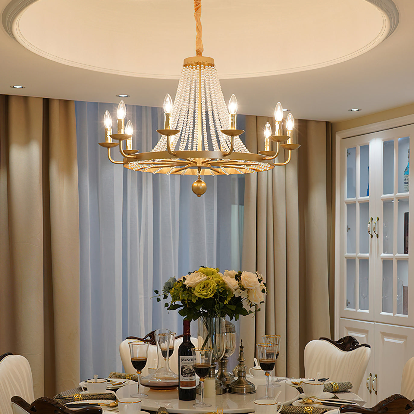 Naples Crystal Chandelier