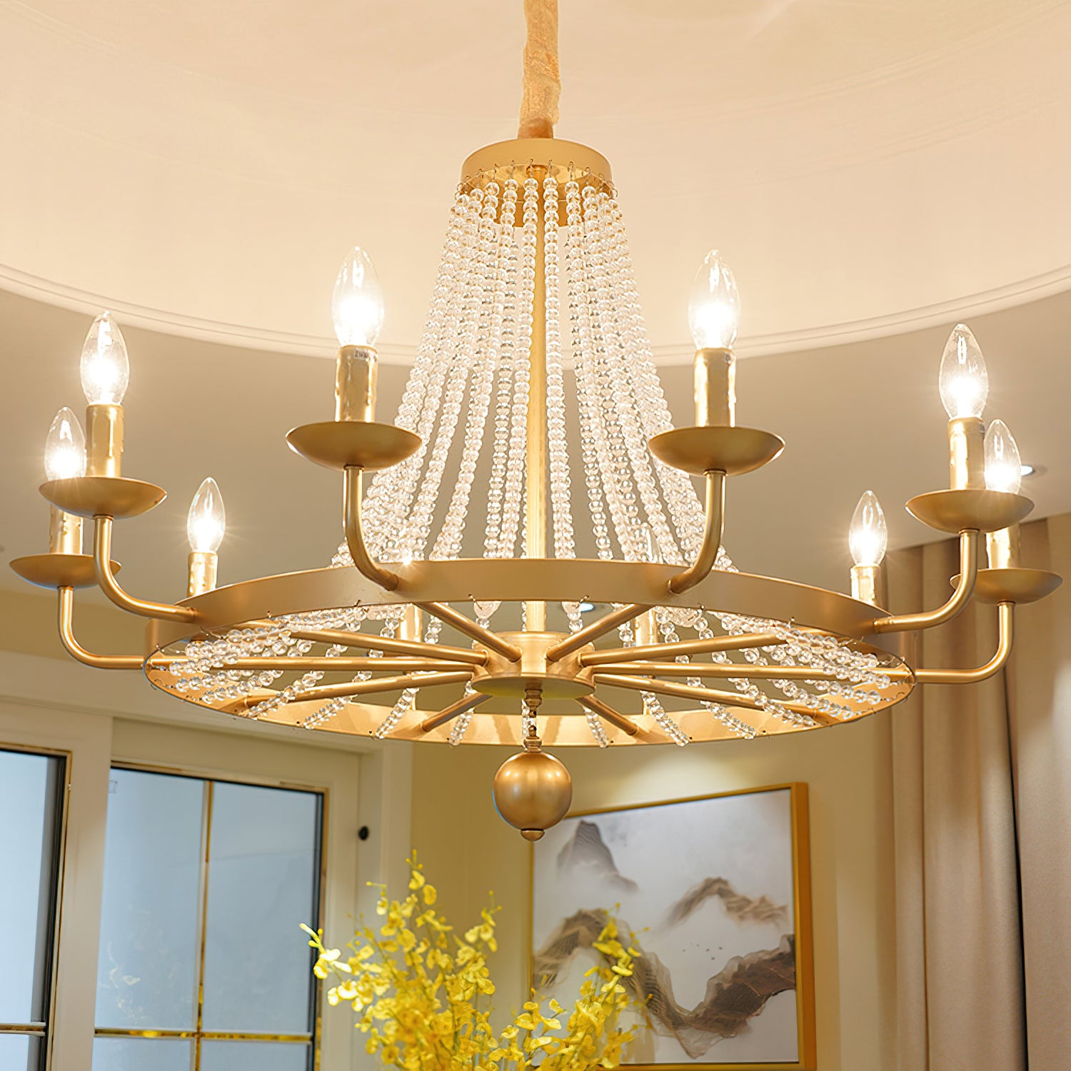 Naples Crystal Chandelier