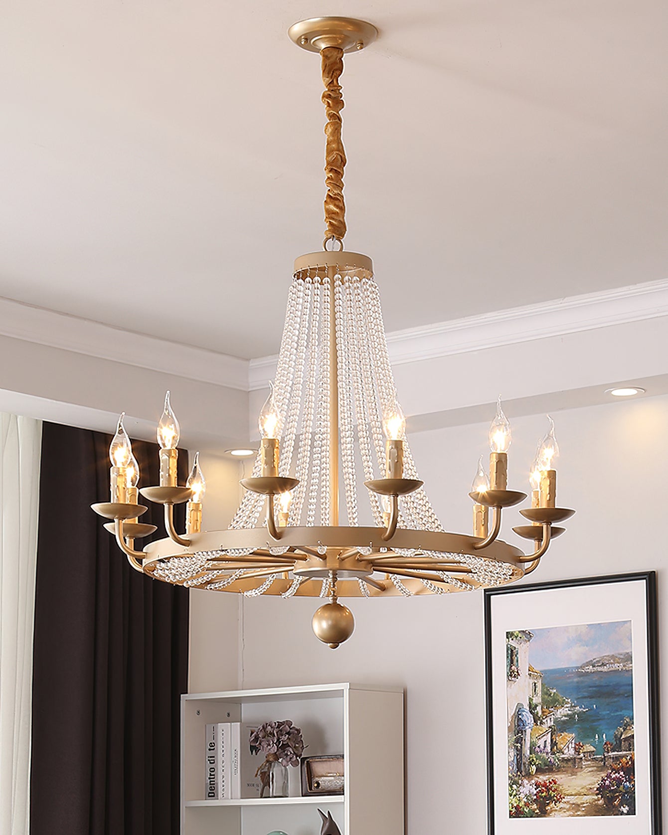 Naples Crystal Chandelier