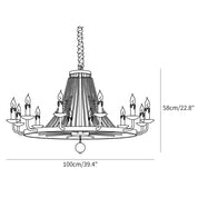 Naples Crystal Chandelier