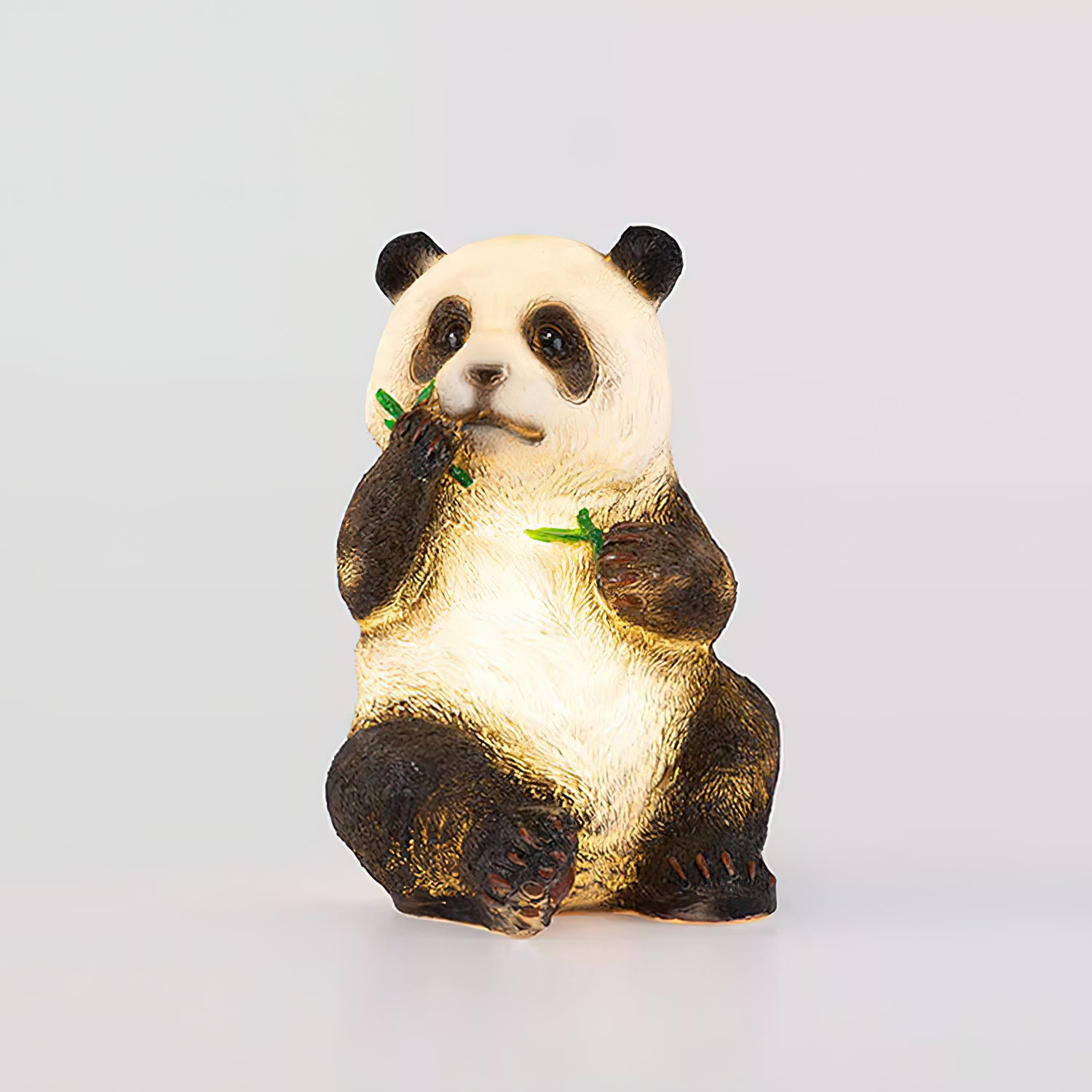 Panda Resin Outdoor Garden Lamp
