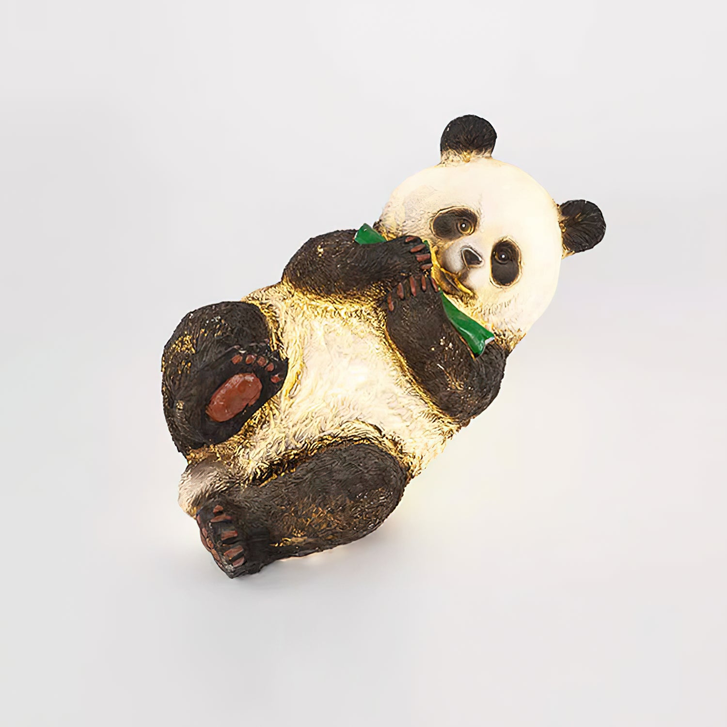 Panda Resin Outdoor Garden Lamp