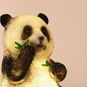 Panda Resin Outdoor Garden Lamp
