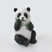 Panda Resin Outdoor Garden Lamp