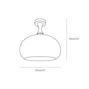 Quadri Foglio Ceiling Light