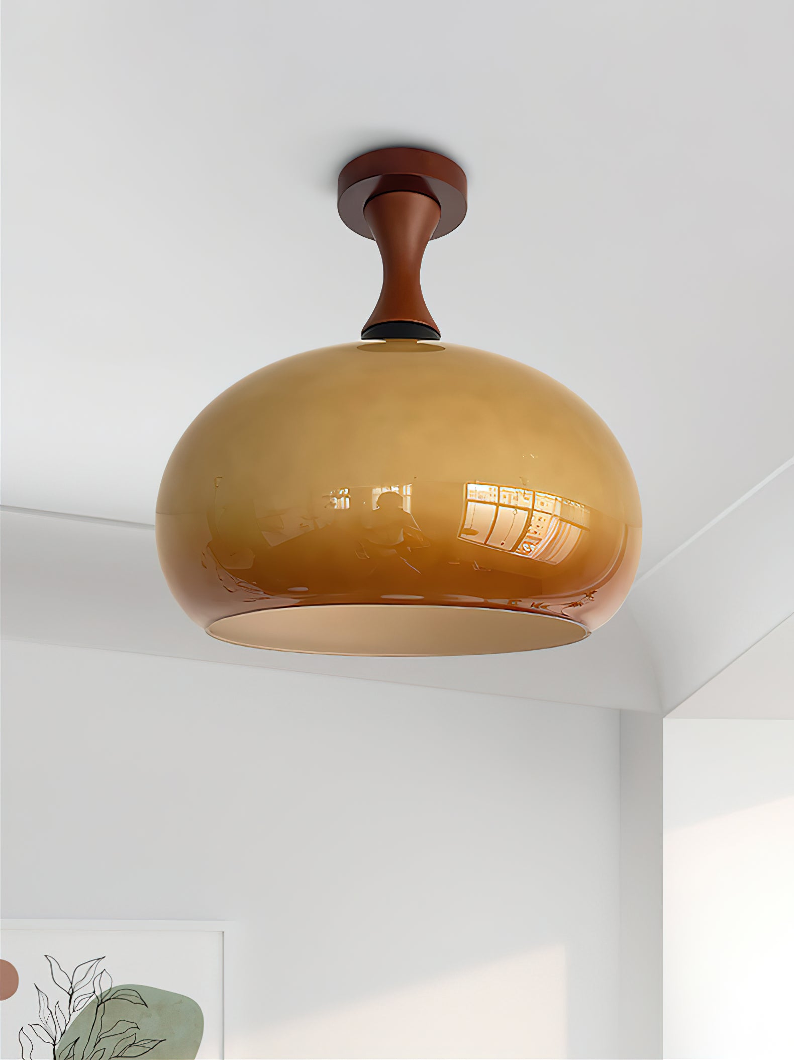 Quadri Foglio Ceiling Light