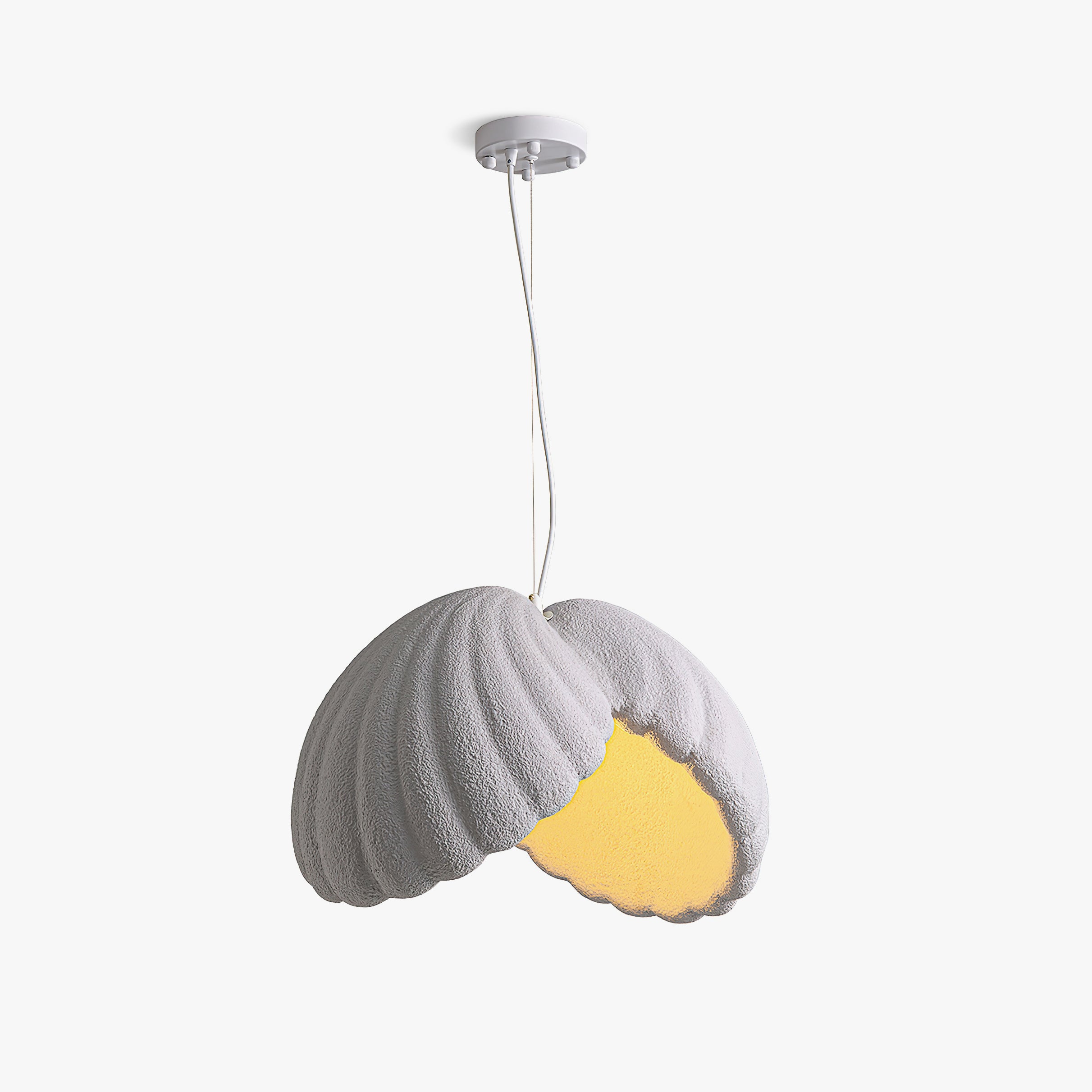 Resin Shell Pendant Lamp