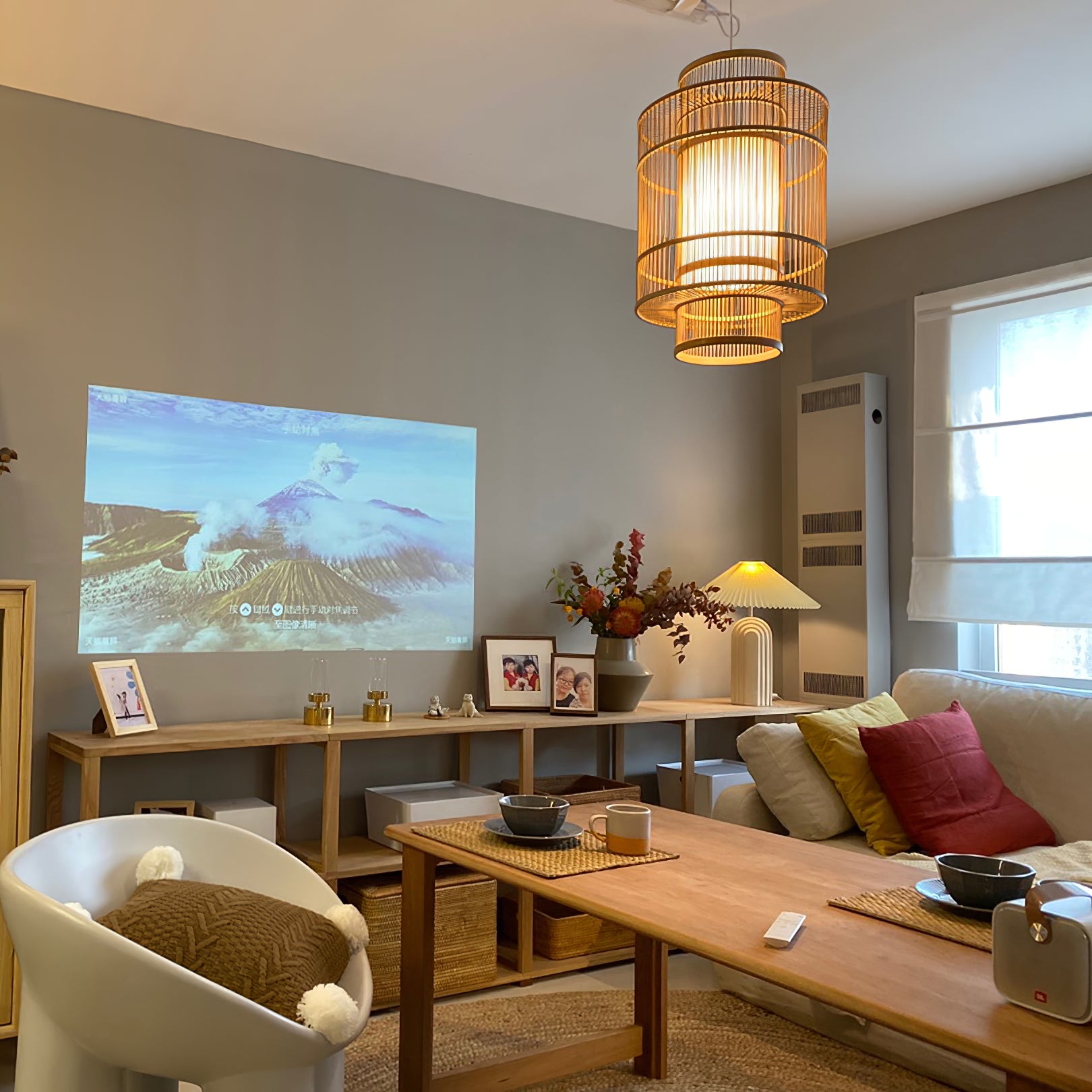 Ripple Pleated Table Light