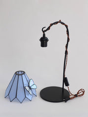 Tiffany Glass Butterfly Table Lamp