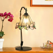 Tiffany Glass Butterfly Table Lamp