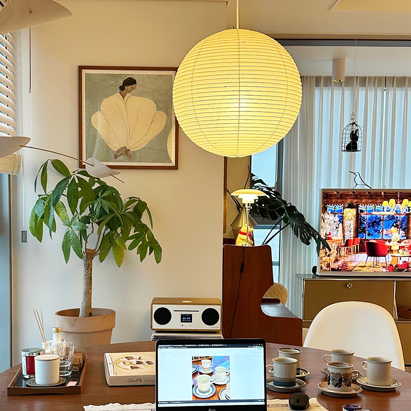 Akari Lantern A Pendant Lamp
