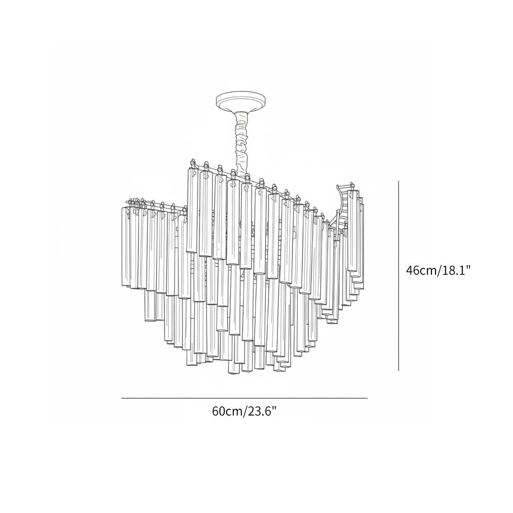 Aveline Crystal Chandelier