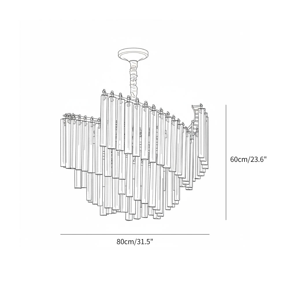 Aveline Crystal Chandelier